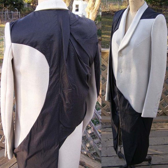 New Runway Rick Owens Fall 17 Tusk Coat sz 4/40 - Picture 10 of 14